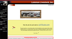 Desktop Screenshot of lemmonlivestock.com